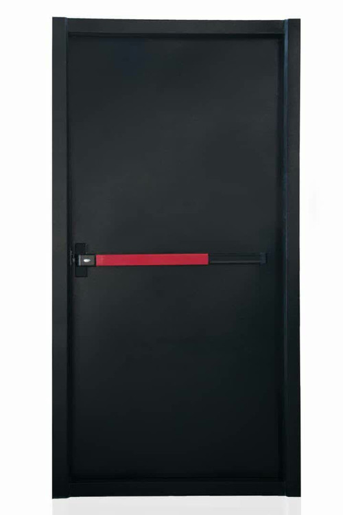 درب ضدحریق دارای تاییدیه آتش نشانی و پلاک (آتش نشانی)