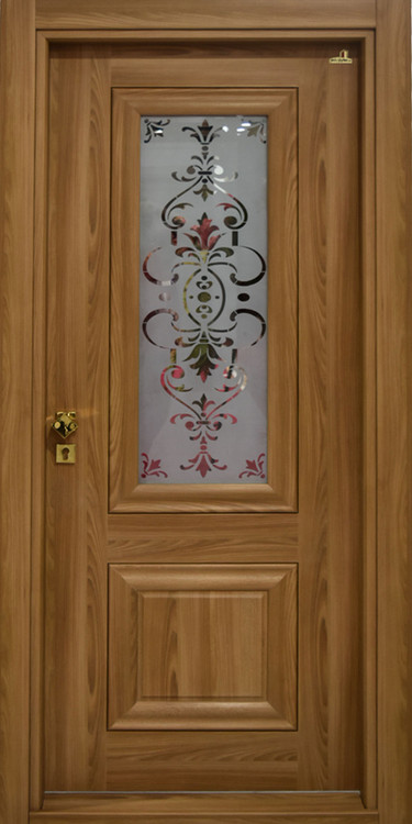 درب لوکس اتاقی رپینگی سفارشی MDF 16 میل مدل TW39