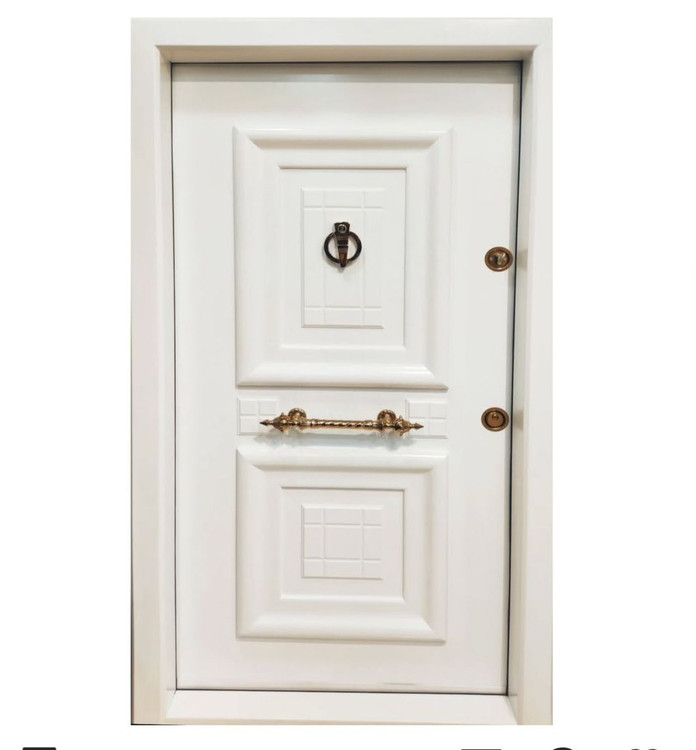 درب ضدسرقت مدل آبنوس رنگ سفید