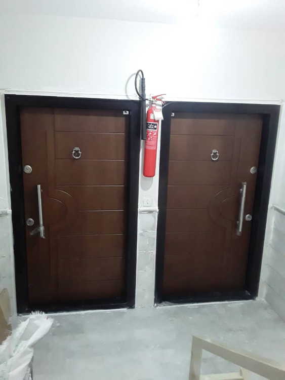 درب های ضدسرقت نصب شده