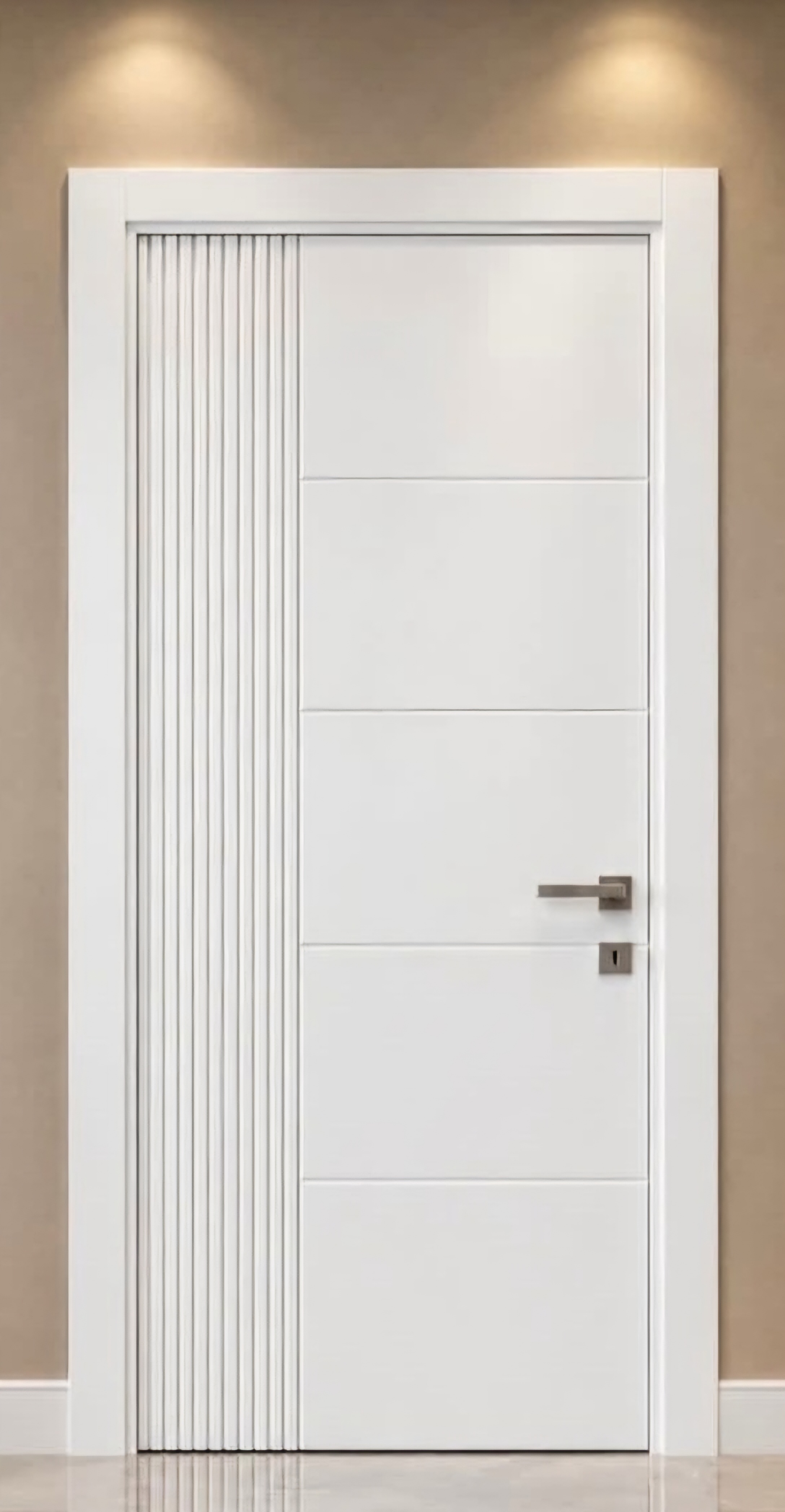 درب اتاقی MDF روکش PVC مدل رویال/ کیان درب